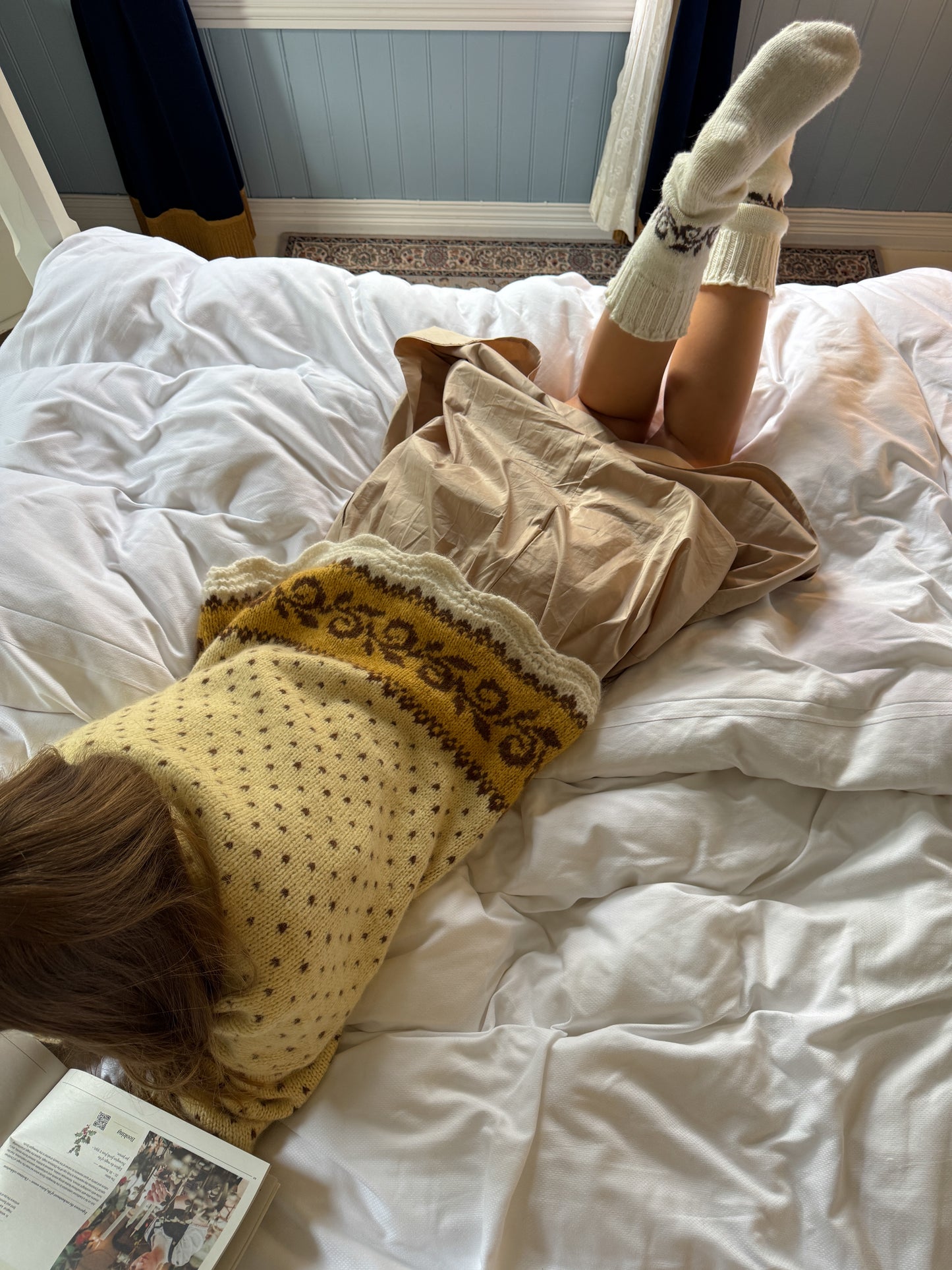 Frej Sweater 4 colors - Yarn kit by Milotté x TheaM