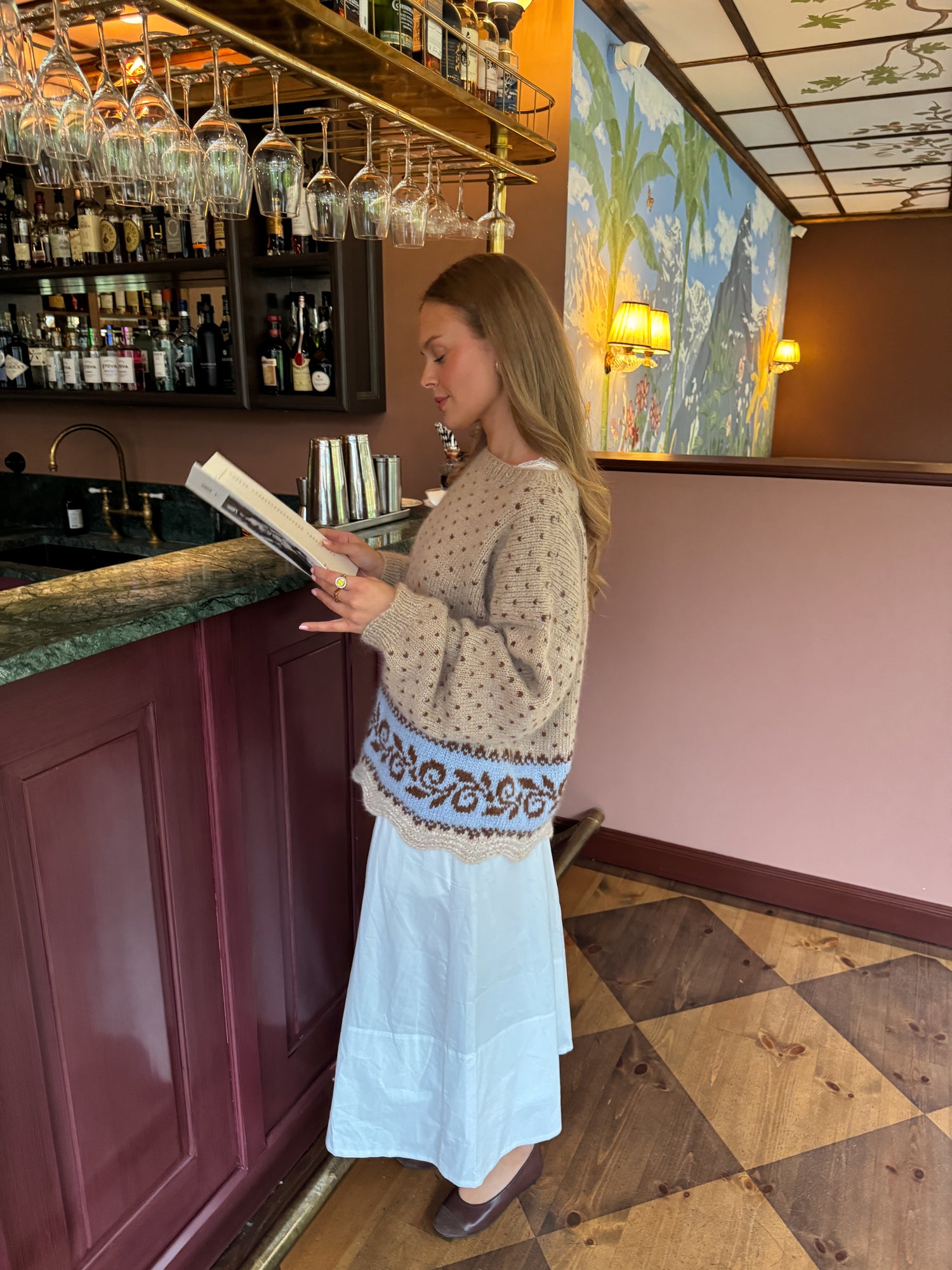 Frej Sweater 4 farger - Garnpakke by Milotté x TheaM
