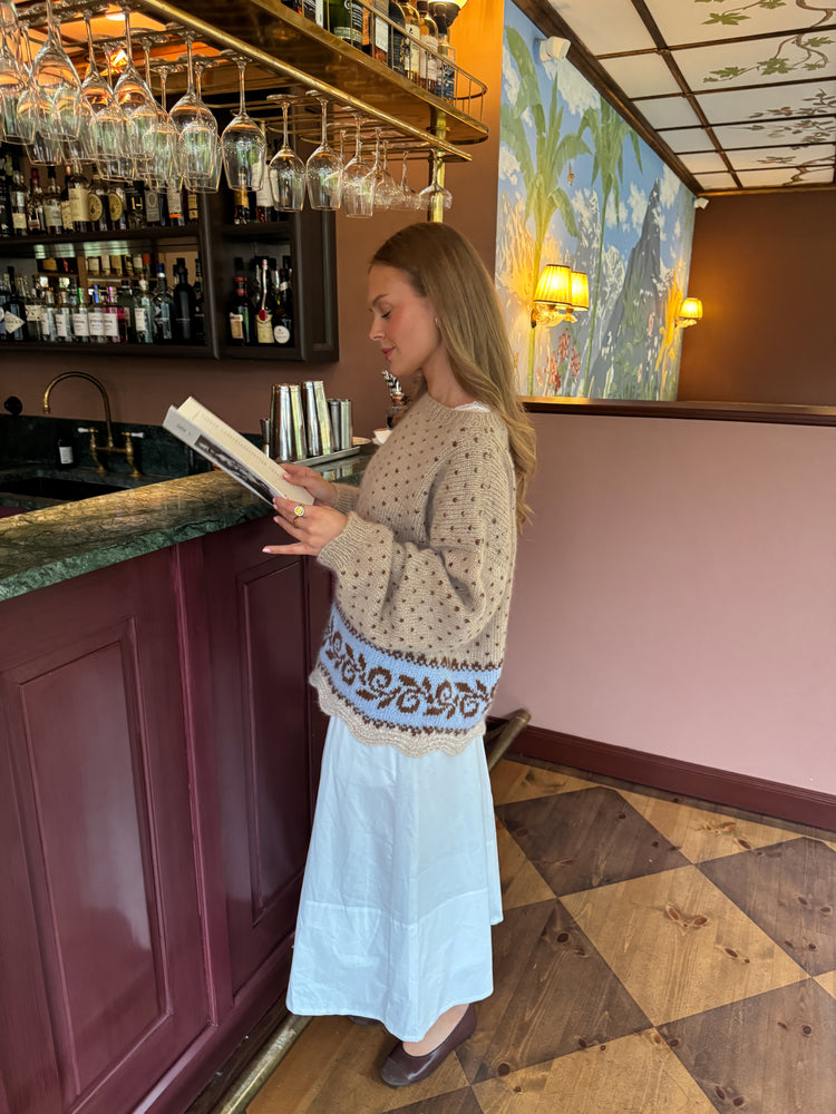 Frej Sweater 4 colors - Yarn kit by Milotté x TheaM