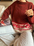 Frej Sweater 3 colors in Puno from Rauma - Yarn kit by Milotté x TheaM