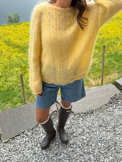 Tilla Sweater Langarmet Yarn Kit by Milotté