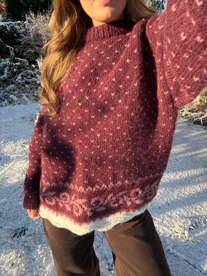 PRE ORDER Frej Sweater 2(3) colors in Kos - Yarn kit by Milotté x TheaM