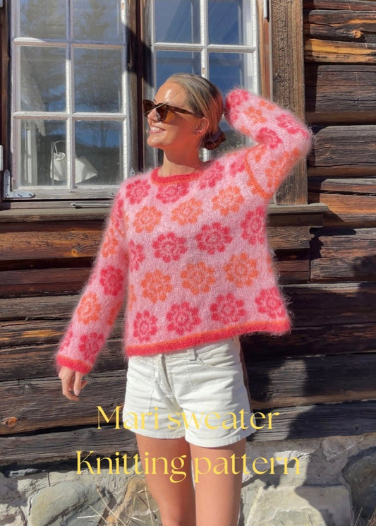 Mari Sweater // knitbyRoen - Milotté