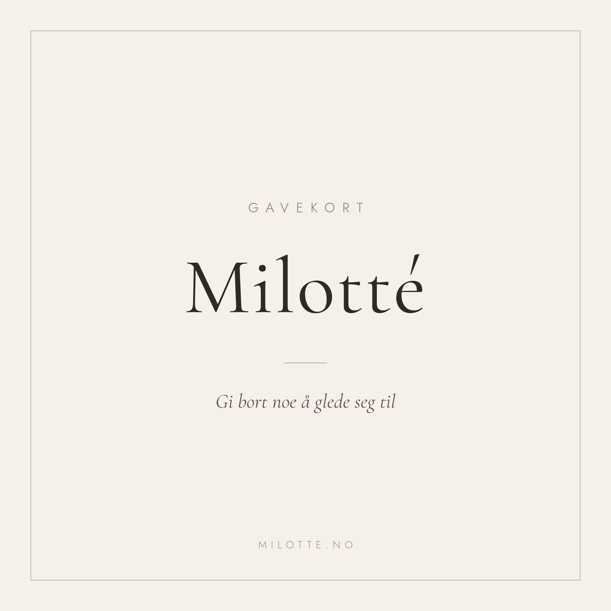 Gavekort
